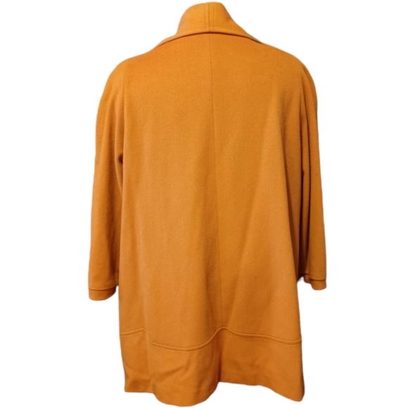 Projections Wools Blend Orange Coat Size 26W - Picture 5 of 8